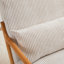Chaise d'appoint Mid-Century moderne en bois d'hévéa avec coussin lombaire-1960672672-1960672676