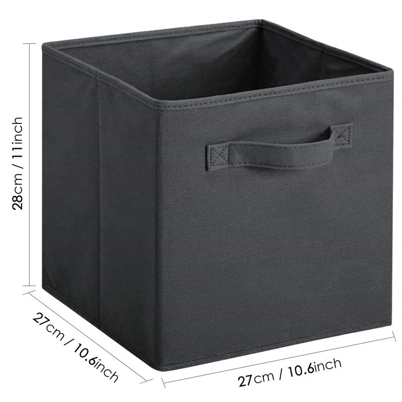 Ebern Designs Fabric Decorative Bin