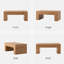 Four Leg Coffee Table with Storage