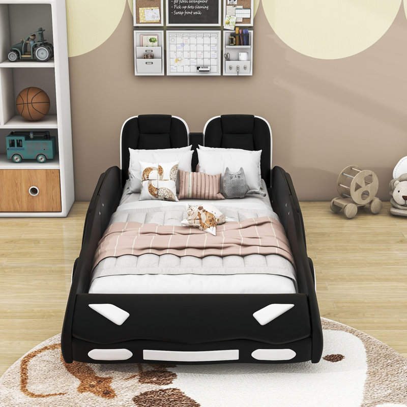 Chemaine Twin Platform Bed, Black