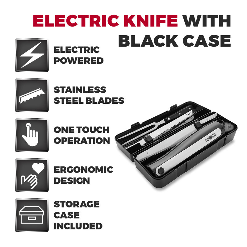 Tower 29cm Serrated Specialty Knife