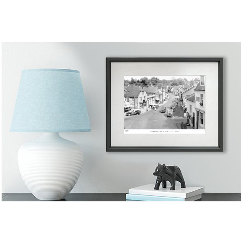 Storrington, High Street C1955 by Francis Frith - Single Picture Frame Print, 45cm H x 60cm W x 2.3cm D