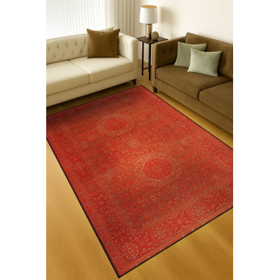 Tapis blanc tissé à motif lavable Mosso