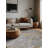 Machine Washable Gray Area Rug-1377059664