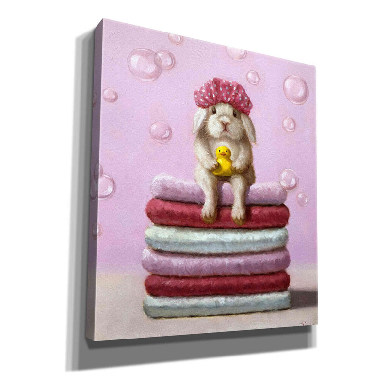 «Bath Day On Canvas» par Lucia Heffernan, H 30 po x l 26 po