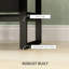 50cm W Steel Bedside Table