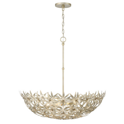 Luminaire suspendu bol 5 lumières Kialey