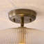 Clear Glass Flush Mount