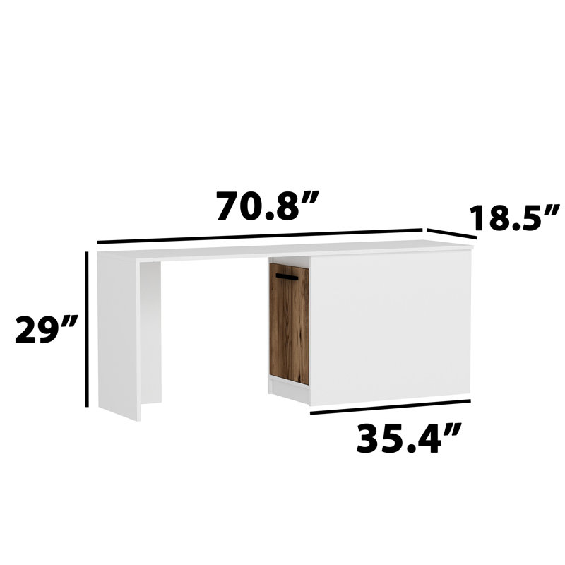70,87 W, Blanc