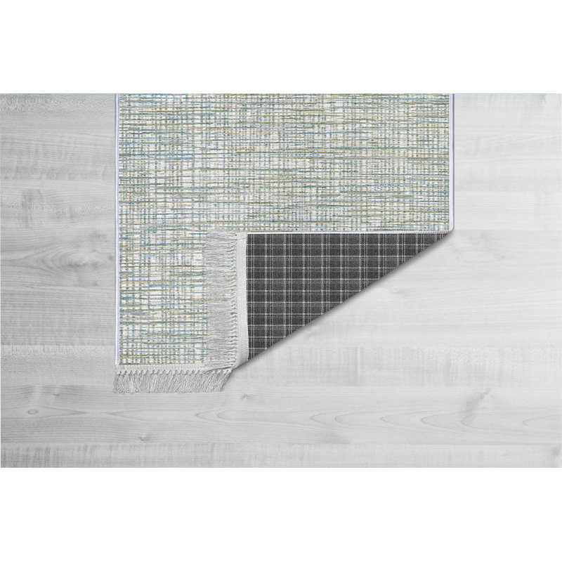 Tapis de couloir luxueux, tissu 100% velours, 39,4 po x 59,1 po | Semelle antidérapante en coton, d'une hauteur de poils de 0,4 po | Antibactérien, lavable à la machine | Impression numérique 3D, design élégant pour le décor et le confort de la maison