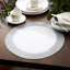Villeroy & Boch Metallic Brushstroke Round Placemats, Set of 4, Ivory/Gold - 15"W x 15"L-247323149