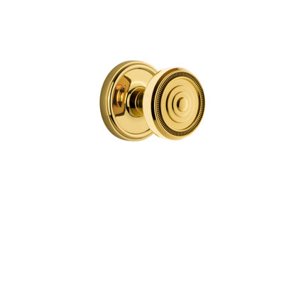Grandeur Georgetown Rosette Privacy with Soleil Door Knob