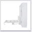 Grand lit escamotable mural avec placard-90523255