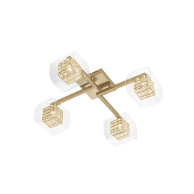 Cintron 4-Light 58cm Flush Mount