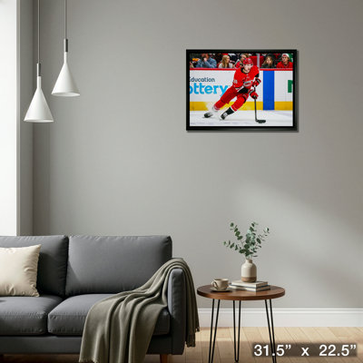 Avec toile encadrée Martin Necas 20 x 29 | Hurricanes de la Caroline