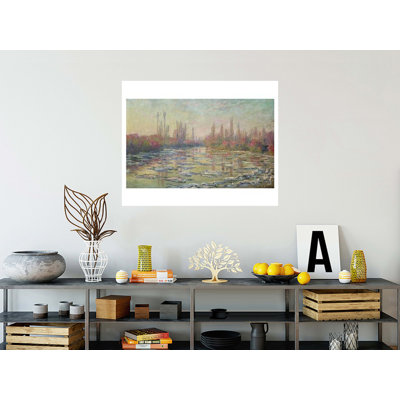 The Thaw on the Seine near Vetheuil by Claude Monet - Giclee Print