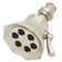 Vintage Anystream 2.0 GPM Multi-Function Adjustable Shower Head