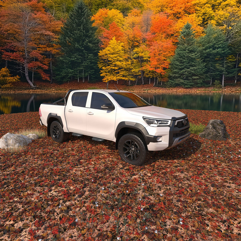 4 marchepieds marchepieds pour 2024 2025 TOYOTA Tacoma double marche / cabines latérales