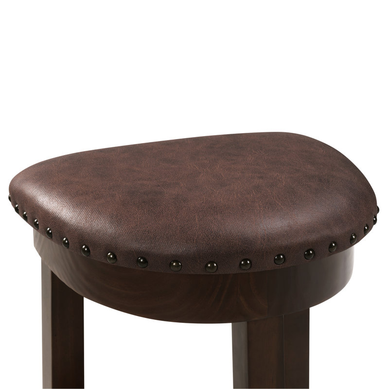 Ensemble de table de bar 4 pièces et 3 tabourets en pin massif