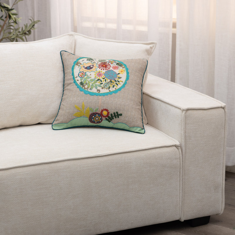Fiddle Square Pillow Cover & Insert