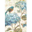 "Jardin bleu II" par Daphne Brissonnet, reproduction d'art sur toile tendue-342441741-342441774-342441767