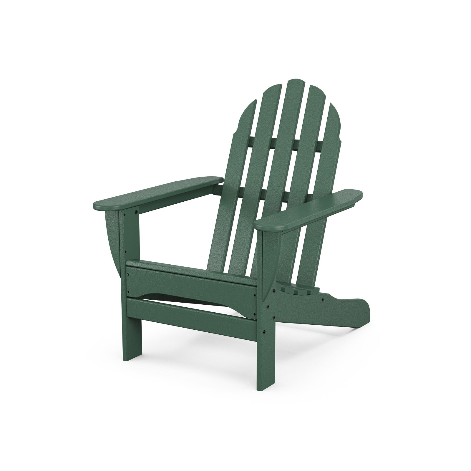 POLYWOOD Classic Adirondack Chair, Green