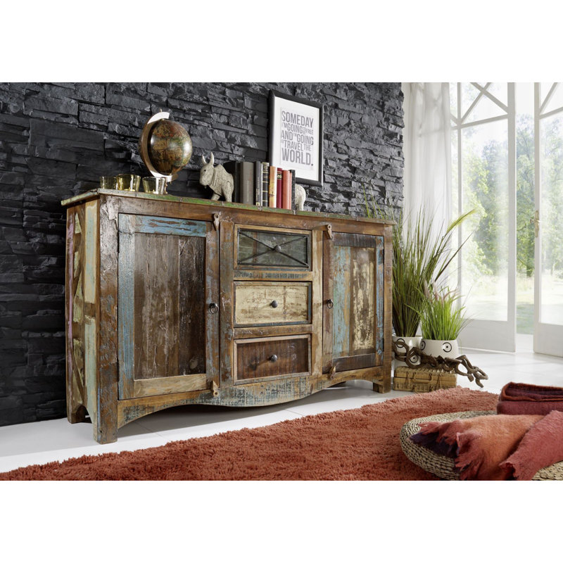 Nature Of Spirit Solid Wood 150cm W 3 - Drawer Chest of Drawers