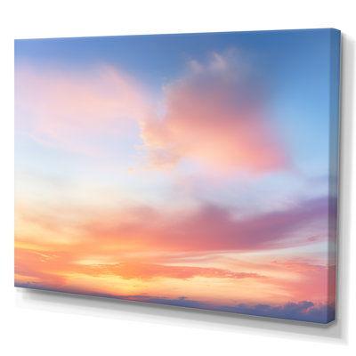 Cotton Candy Skies 3 - Sky, art mural