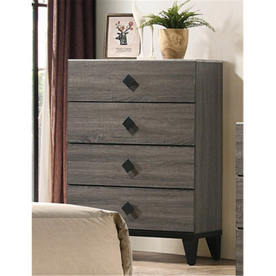 4 Drawer Gray Wood Dressers & Chests You'll Love | Wayfair 4 Drawer Gray Wood Dressers & Chests You'll Love | Wayfair