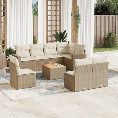 Ensemble de canapé de jardin Vidaxl