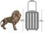 Guardian Lion Cast Bronze Garden Statue