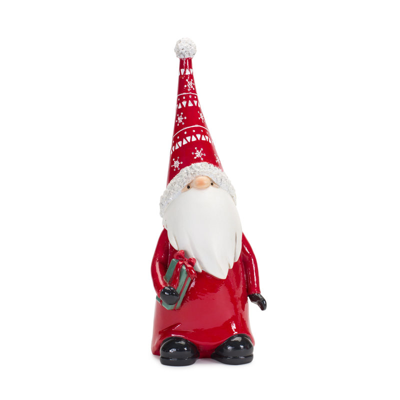 Ensemble de 2 figurines gnome avec couronne