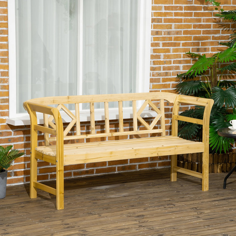 Banc d'extérieur Hartner, Naturel
