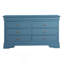Commode Louis Phillipe G3180-D, bleu sarcelle