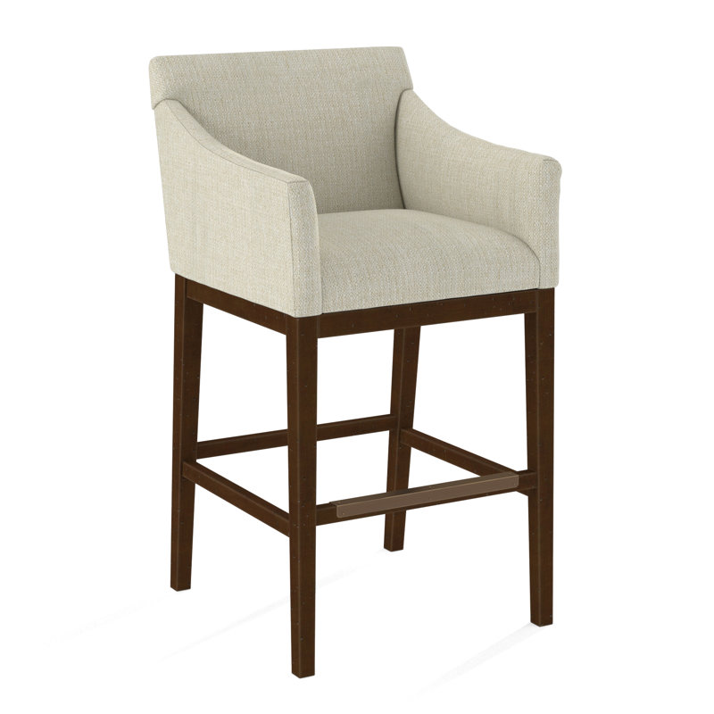 Upholstered Stool, 61364-88, Espresso