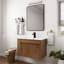 Meuble-lavabo de 30 pouces avec lavabo en céramique blanche et tablette réglable