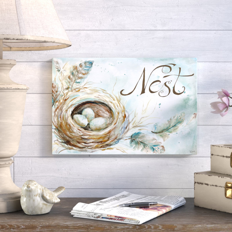 « nest », reproduction sur toile tendue, 40 po x 60 po
