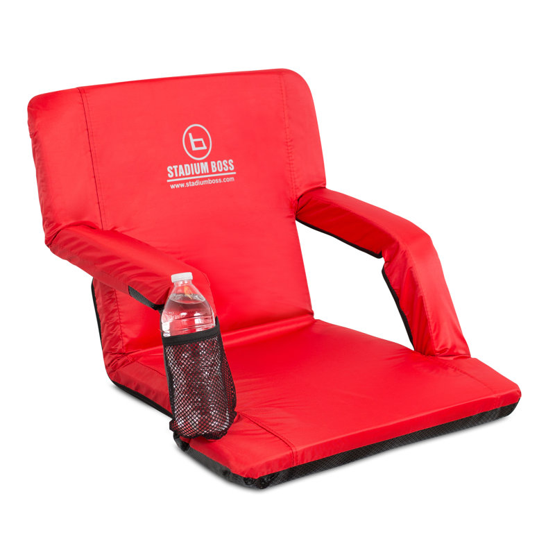 Folding Stadium Seat, Red