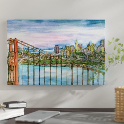 " Coast to Coast II " Watercolor