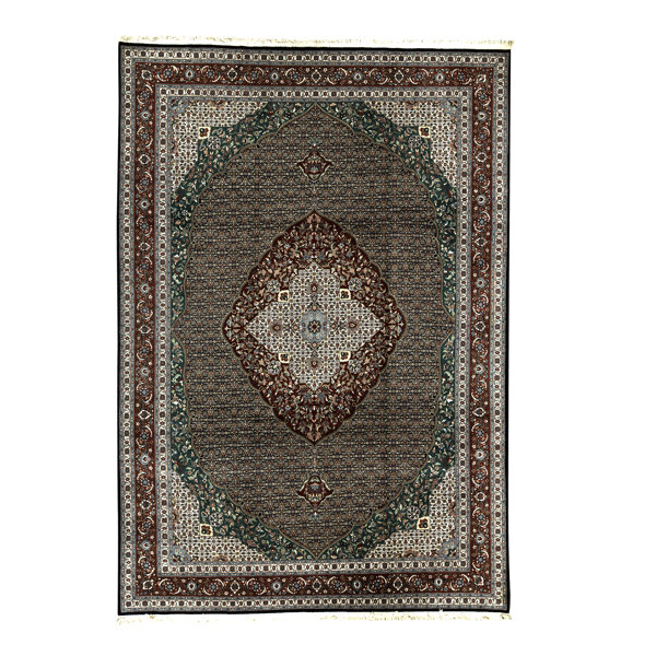 Bokara Rug Co., Inc. Jahan Oriental Handmade Handwoven Wool NAVY / RUST ...