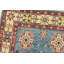 Tapis unique bleu 4 pi x 5 pi 10 po One-of-a-Kind
