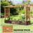 Wooden Planter Box,Trellis Planter,Raised Garden Bed