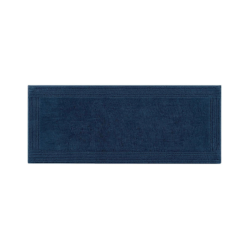 17x24" 100% Cotton Tufted 3000 GSM Reversible Bath Rug, Single - 24" L x 17" W