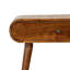 Sisneros 60cm Solid Wood Console Table