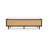 Rattan Sofa Black Stain
