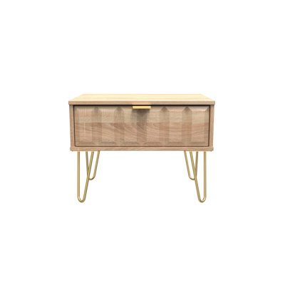 Allem 58cm W Manufactured Wood Bedside Table