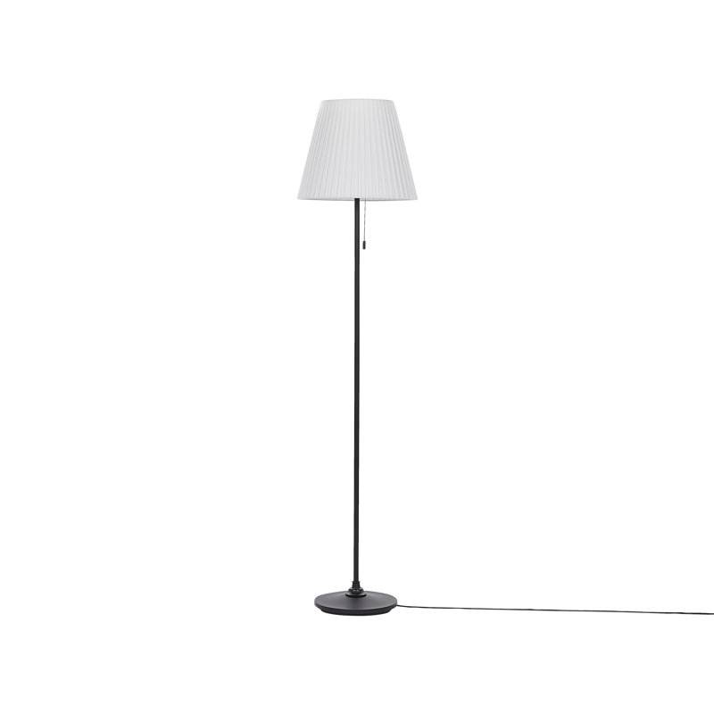 Shutt 148cm Traditional Floor Lamp, Black