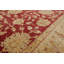 Tapis de zone en laine rouge 7 pi x 9 pi 1 po one-of-kind-noué la peshawar rouille Snyderville