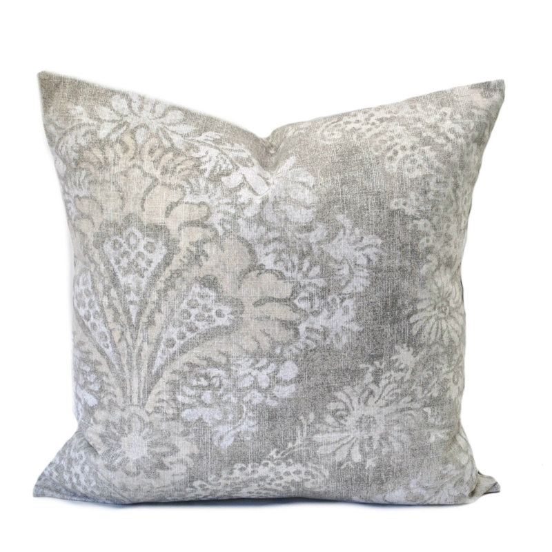 Housse de coussin 100% coton, 19,5 po x 19,5 po