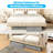 Under Bed Storage Container Bins 2 Pack, Low Profile Foldable Underbed Clothes Storage Organizer W/ Ultra Thick Fabric And Sturdy Bottom/Sides, Dual Zipper Storage Box For Dorm And Home